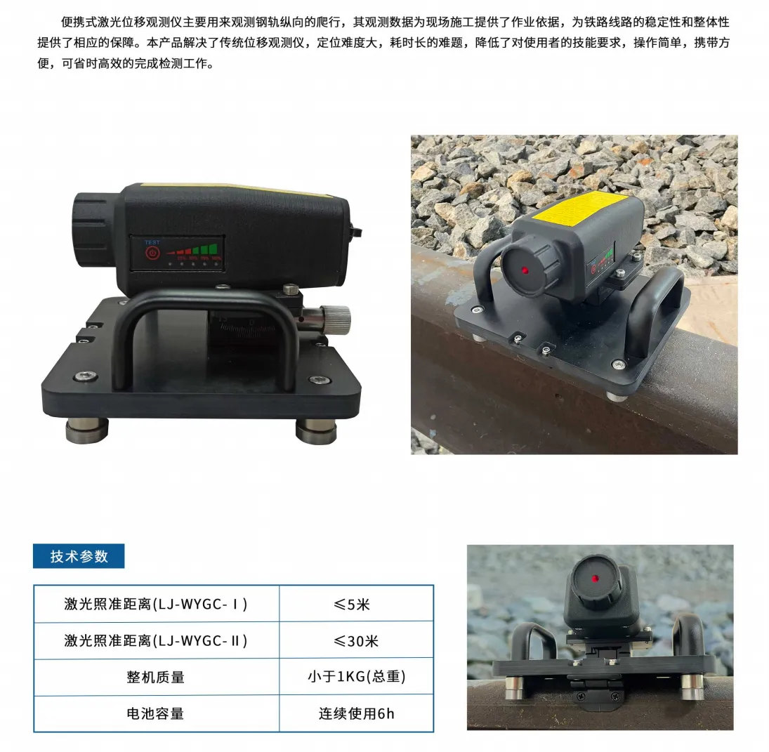 便携式激光位 移观测仪(二类) 图3