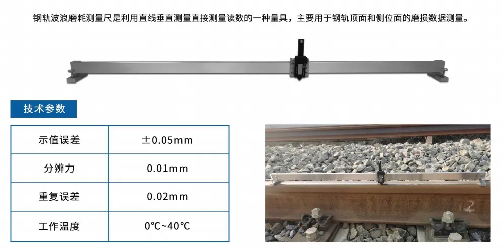 钢轨波浪磨耗测量尺(二类) 图3