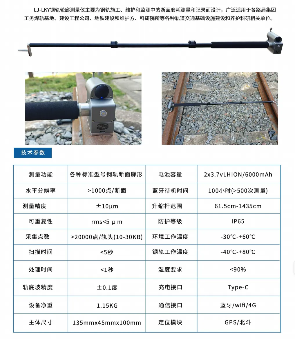 钢轨轮廓测量仪 图2