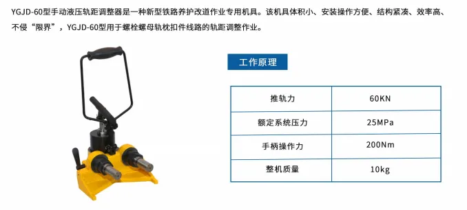 液压轨距调整 图2
